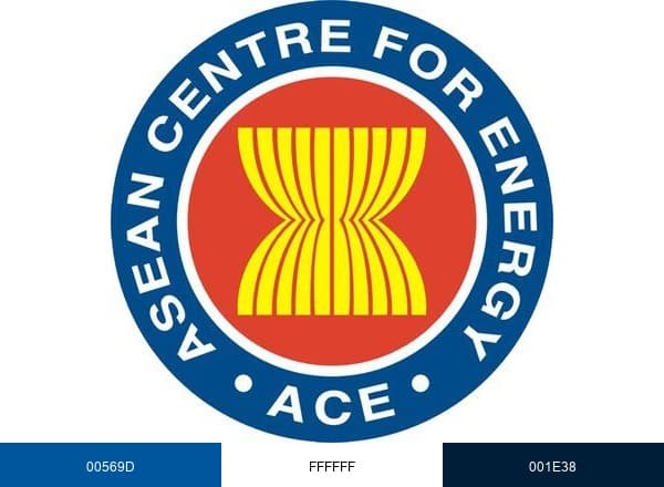 ASEAN Centre for Energy brand color palette