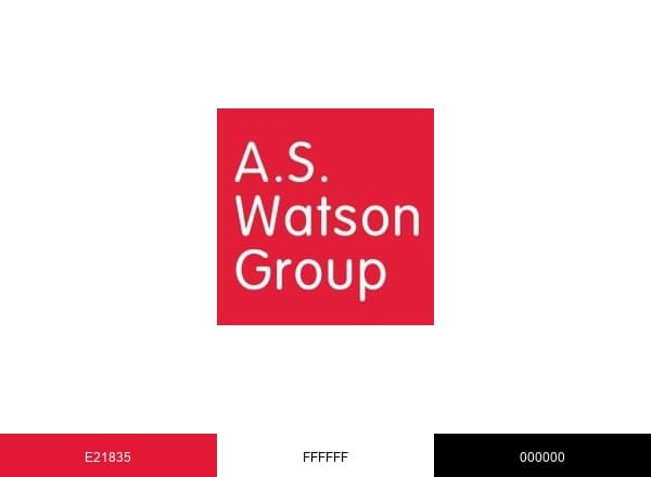A.S. Watson Group brand color palette