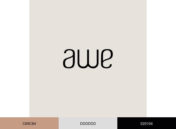 Awe Inspired brand color palette