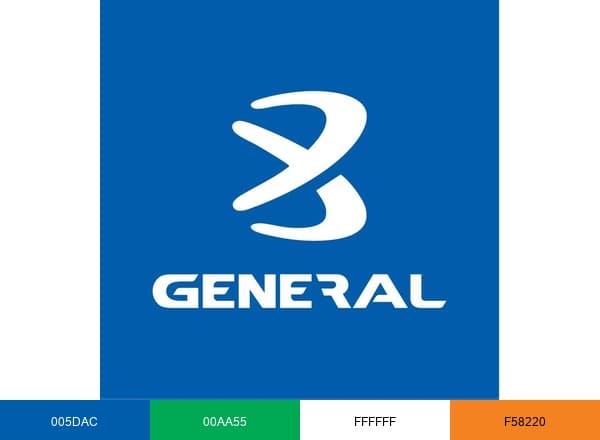Bajaj General Insurance Limited brand color palette