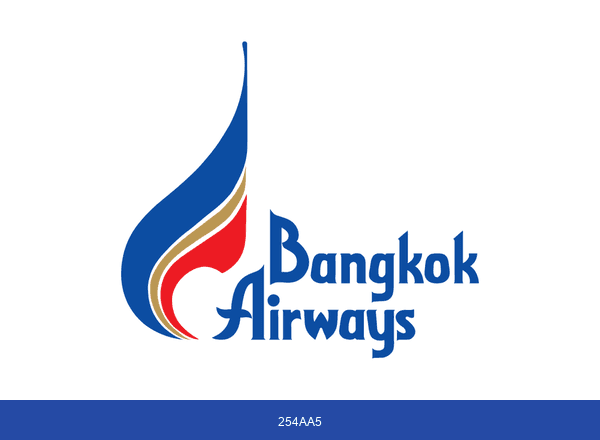 Bangkok Airways brand color palette