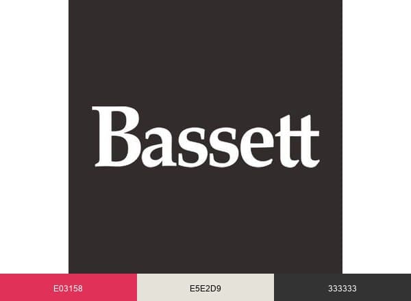 Bassett Furniture & Home Decor brand color palette