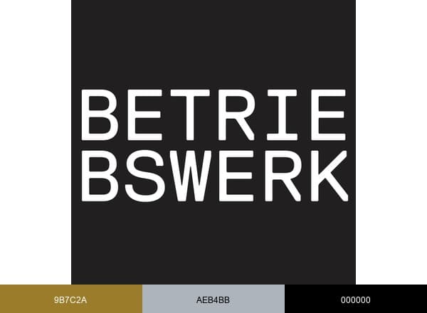 BETRIEBSWERK brand color palette