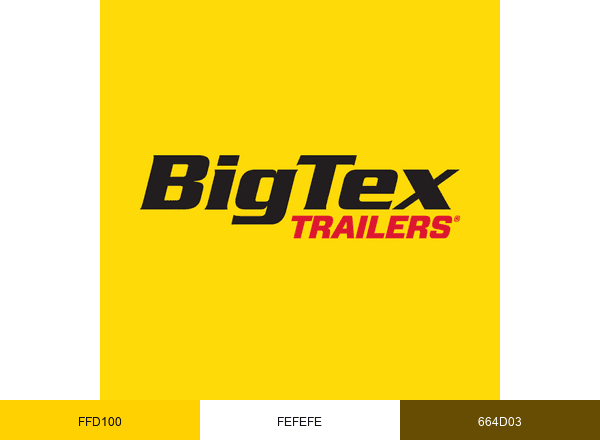 Big Tex Trailers brand color palette