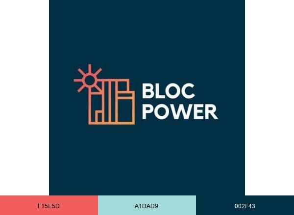 BlocPower brand color palette