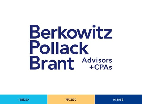 Berkowitz Pollack Brant Advisors + CPAs brand color palette