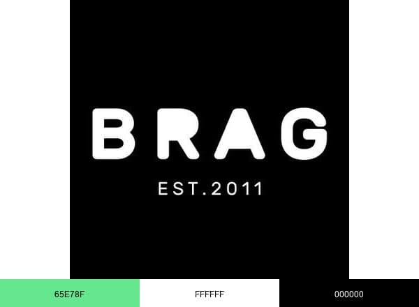 Brag Vintage brand color palette