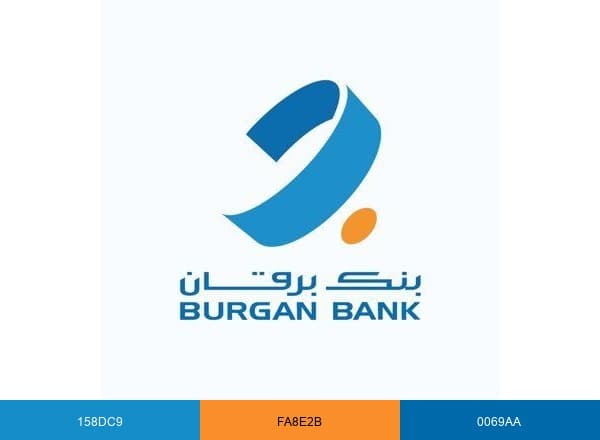 Burgan Bank brand color palette