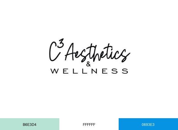 C3 Aesthetics brand color palette