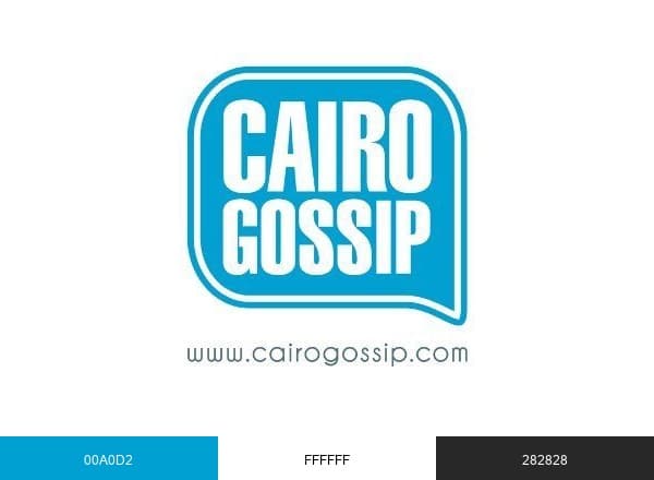 Cairo Gossip brand color palette