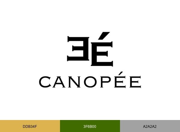 Canopée brand color palette