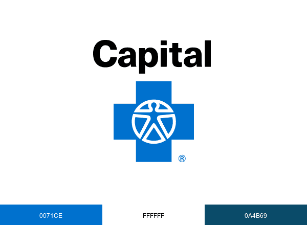 Capital Blue Cross brand color palette