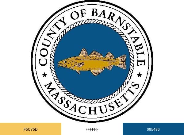 Barnstable County Government brand color palette