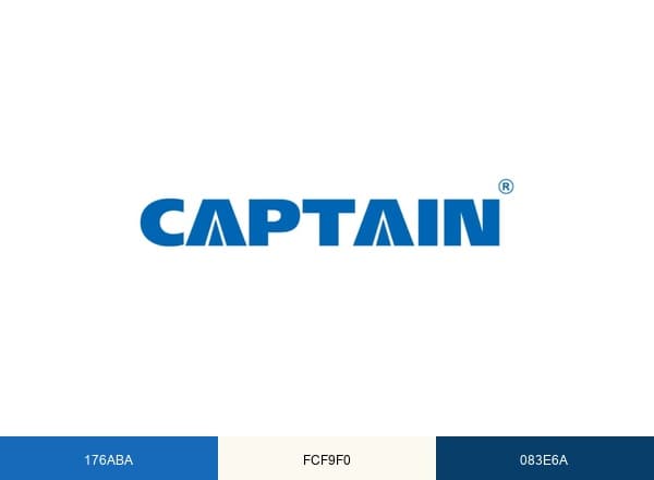 Captain Steel India Limited brand color palette