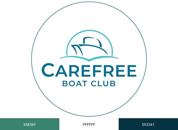 Carefree Boat brand color palette