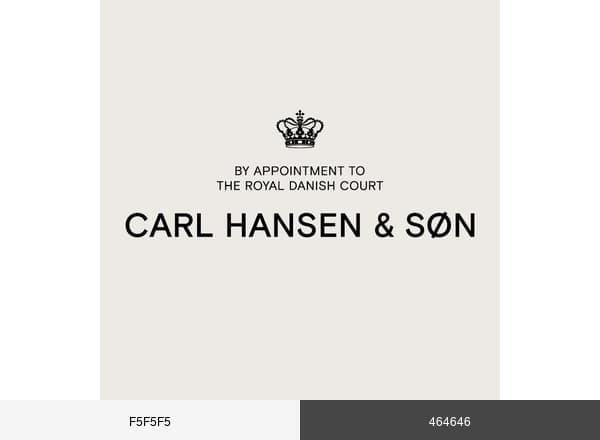 CARL HANSEN & SØN brand color palette