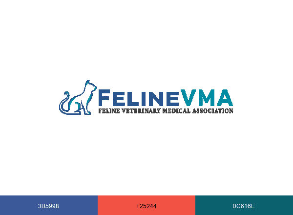 Feline Veterinary Medical Association brand color palette