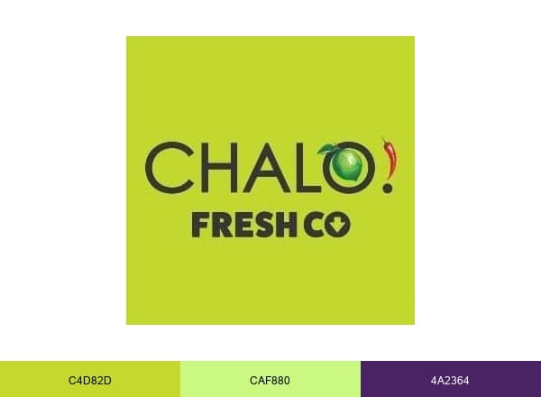 Chalo FreshCo brand color palette