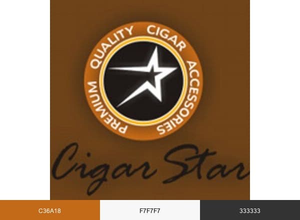 Cigar Star brand color palette