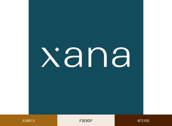Clínica Xana brand color palette