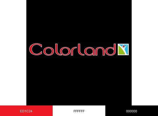 Colorland Guadeloupe brand color palette