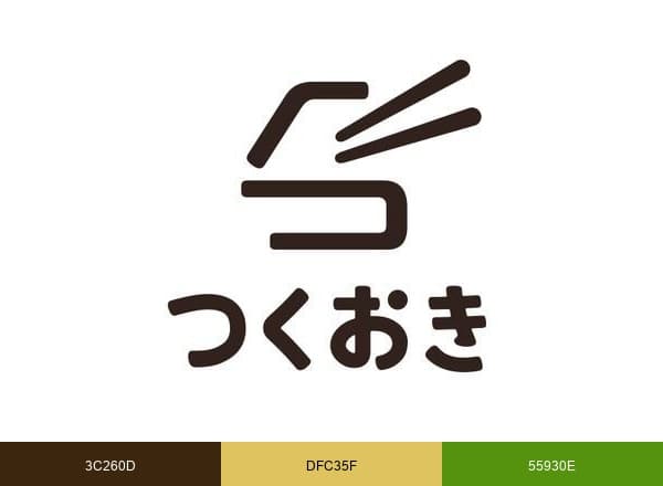 つくおき brand color palette
