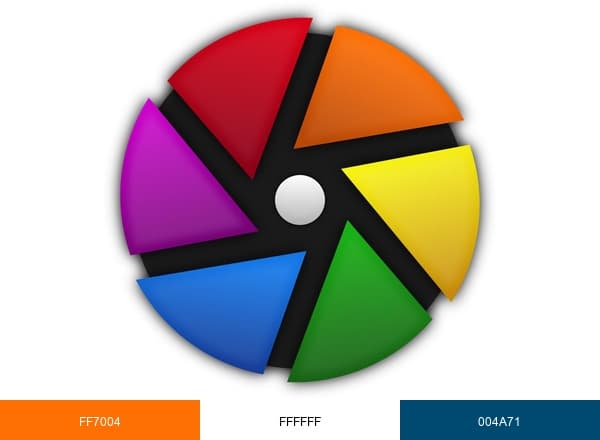 Darktable brand color palette