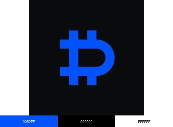 Deribit brand color palette