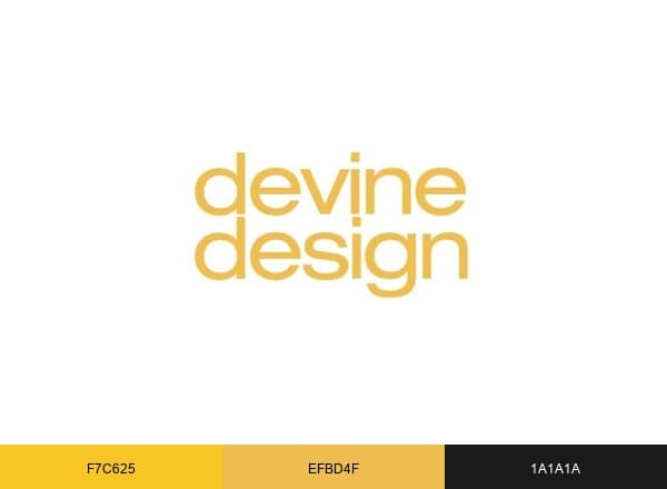 Devine Design Websites & Graphics brand color palette