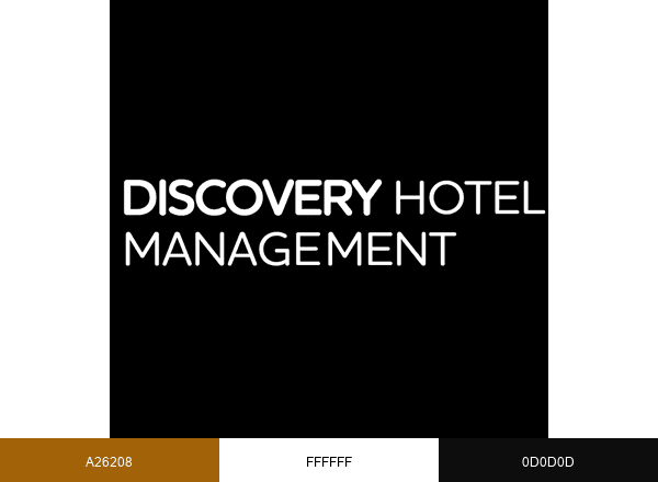 Discovery Hotel Management brand color palette