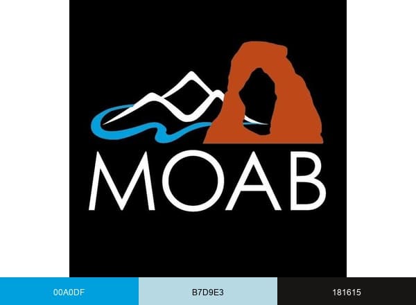 DiscoverMoab brand color palette