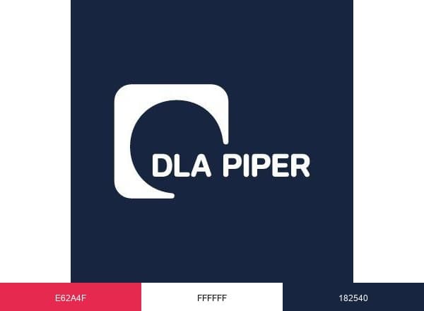 DLA Piper brand color palette