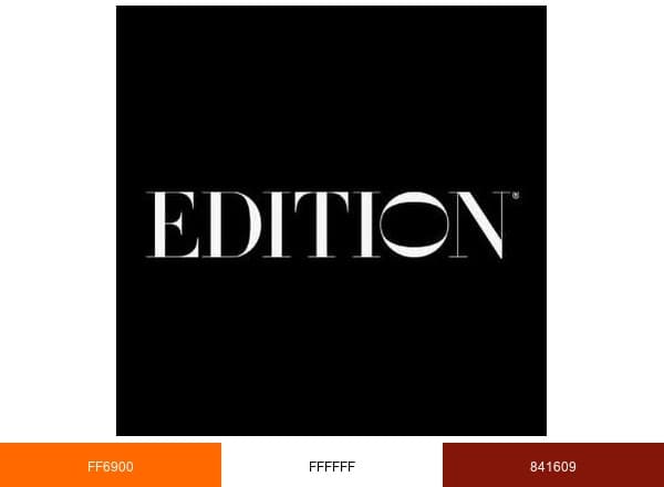 EDITION Hotels brand color palette