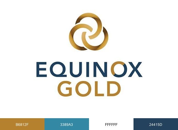 Equinox Gold brand color palette