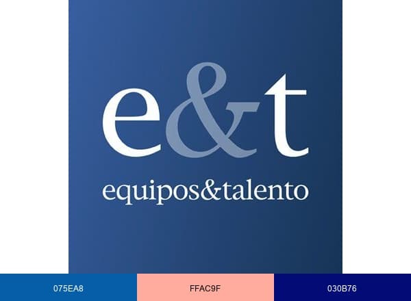 Equipos&Talento brand color palette