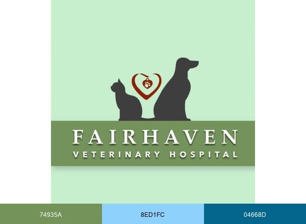 Fairhavenvet brand color palette
