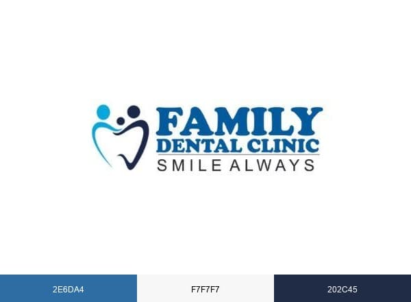 Family Dental Clinic brand color palette