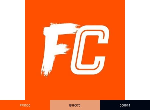 FanCode brand color palette