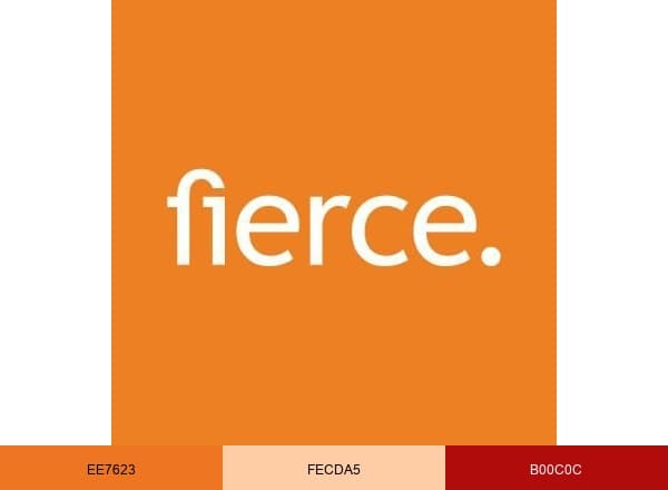 Fierce Conversations brand color palette