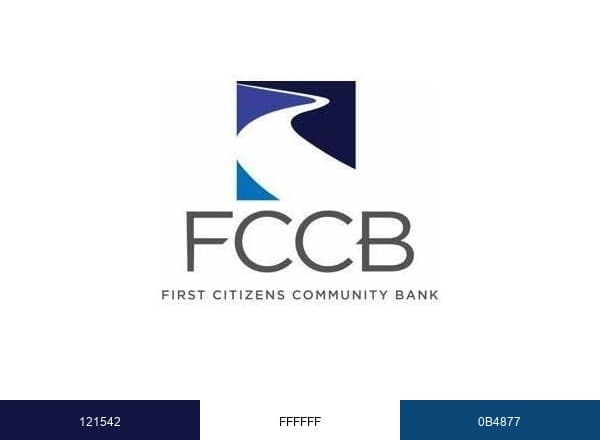 First Citizens Community Bank brand color palette