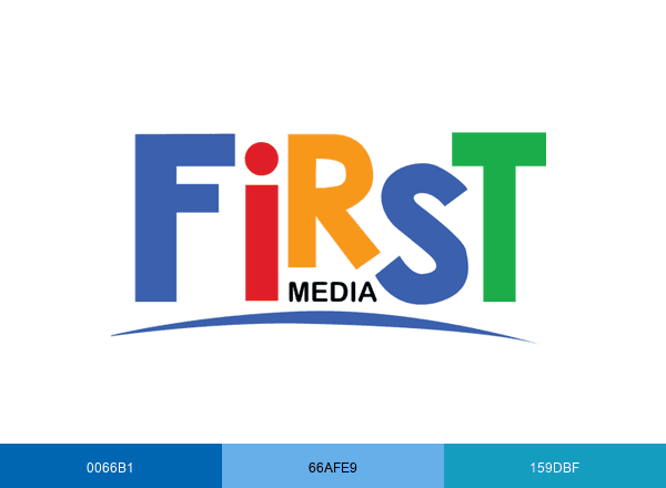 First Media brand color palette