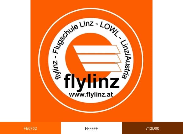 Flylinz brand color palette