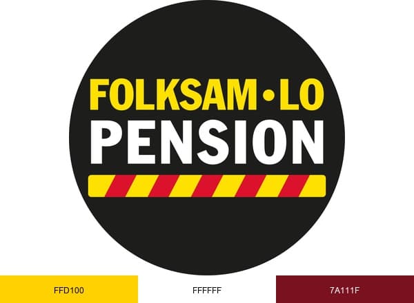 Folksam LO Pension brand color palette