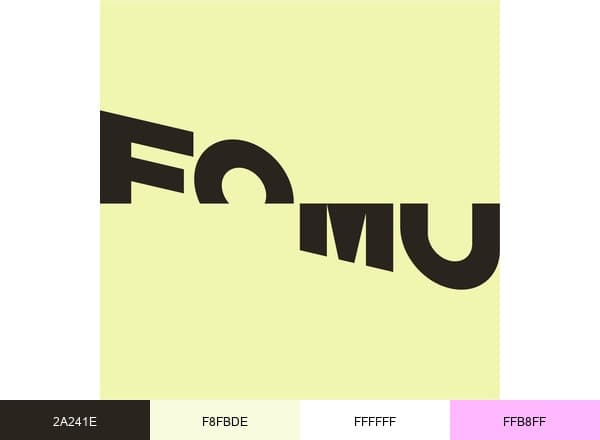 Fomu brand color palette