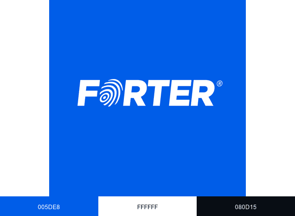 Forter brand color palette