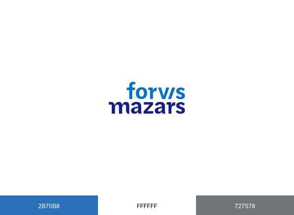 Forvis Mazars U.S. brand color palette
