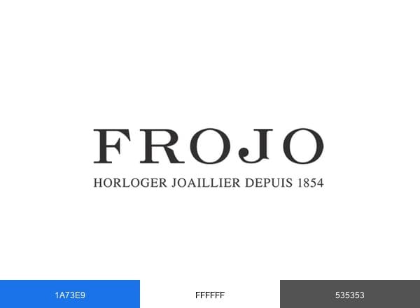 FROJO 1854 brand color palette