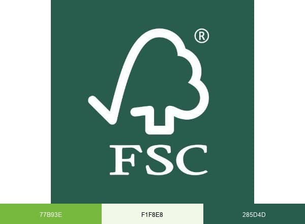 Forest Stewardship Council brand color palette