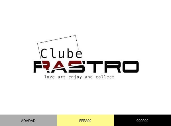 Clube Rastro brand color palette