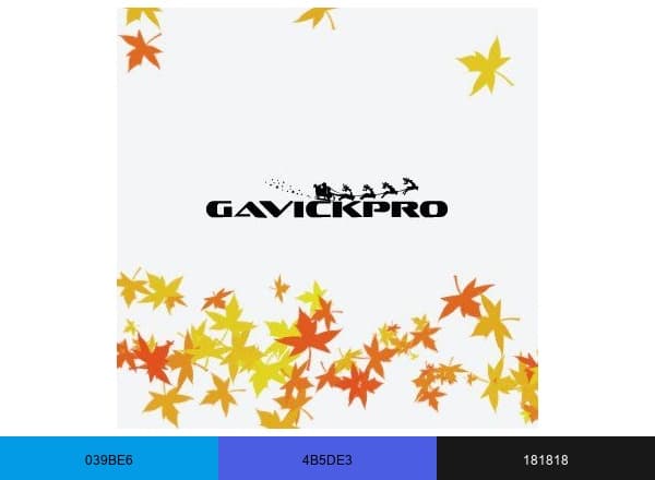 GavickPro brand color palette
